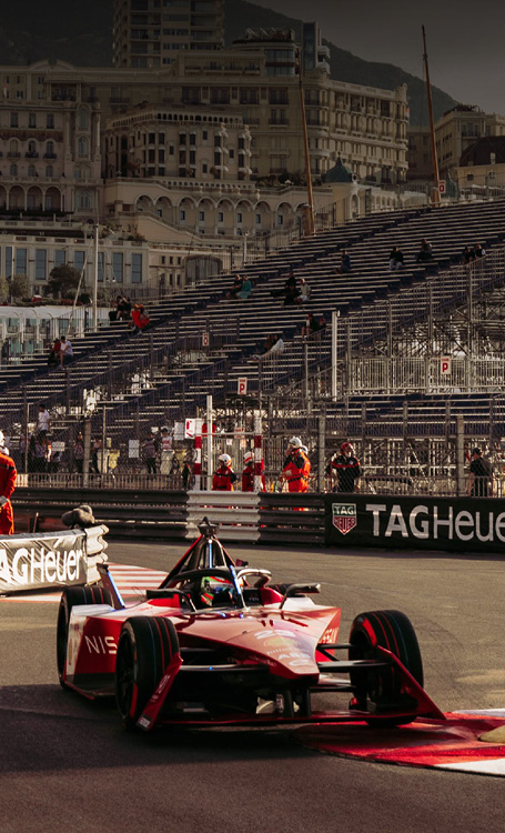 Foemula E car racing